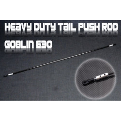 Heavy Duty Tail Push Rod -Goblin 630