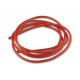 Cable de silicone - 0.75mm² x 1.000mm - rouge