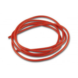 Cable de silicone - 0.75mm² x 1.000mm - rouge
