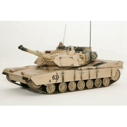 Hobby Engine Char/ Tank M1A2 Abrams 1/16 Battle Tank 27Mhz Desert - Yellow