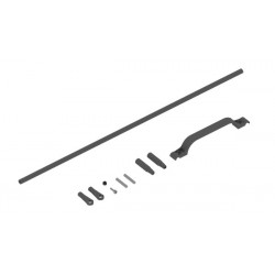 Tringle commande anticouple /Tail Rotor Carbon Rod LOGO 800 Xxtreme (04559)