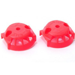Couvercle / Plastic Cover for carbon blade (1 pair) Red - Blade 350QX
