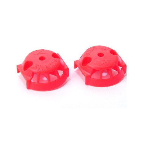 Couvercle / Plastic Cover for carbon blade (1 pair) Red - Blade 350QX