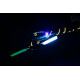 HP 30-50 Tail Blades - Glow in the Dark with Ultra UV LED 84,5mm (4003)