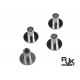 Grommet Spacers for RJX90 Muffler or Hatori90 x 4pcs (XT90-0007)