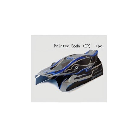 FTX VANTAGE PRINTED EP BUGGY BODY - BLACK (BRUSHLESS) (FTX6282)
