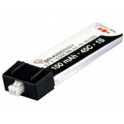 Batterie LiPo 1s1p 3,7V 150mAh 45C BRAINERGY compatible avec JST EH 1S (801005)