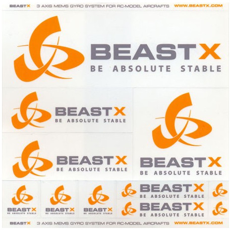Autocollants / Sticker BeastX (BXA-DB1)