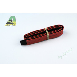 Tube thermo 10mm rouge+noir (160100)