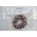 Twist Wire (white red black, PVC) 22