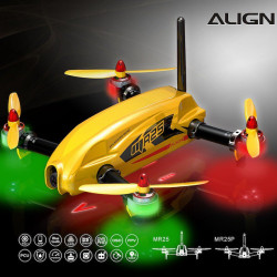 Align MR25 Racing Quad Combo avec Batterie Lipo- Yellow (RM42501XET)
