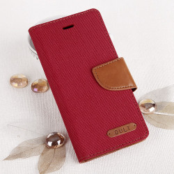 CASE "FANCY" CANVAS iPhone 7 red
