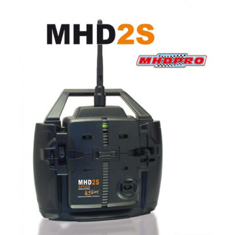 Radio MHD2S 2 voies 2.4Ghz AFHDS + recepteur 3 voies 2.4GHz (Z01002)