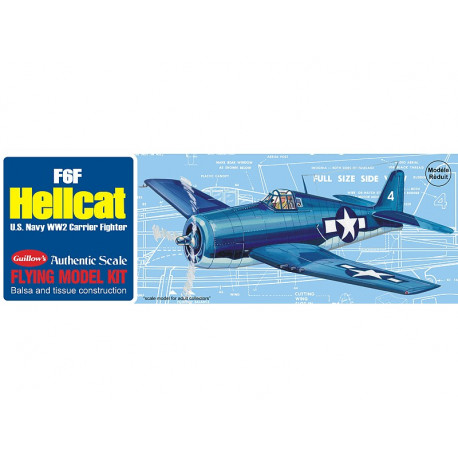 Avion Warbird F6F Hellcat (503 Guillow's)