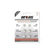 Pack de 6 piles bouton Arcas AG3-AG13 0% Mercury/Hg
