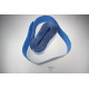Polyester Velcro Blue Peel-n-stick adhesive side V-STRONG 8cm x 50cm