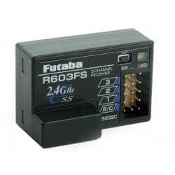 Futaba Receiver R603FS 3 Channel 2.4Ghz