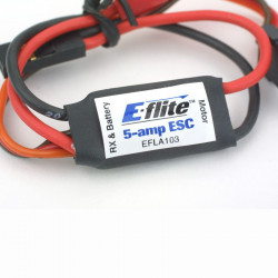 5-Amp Micro Brushed ESC (EFLA103)