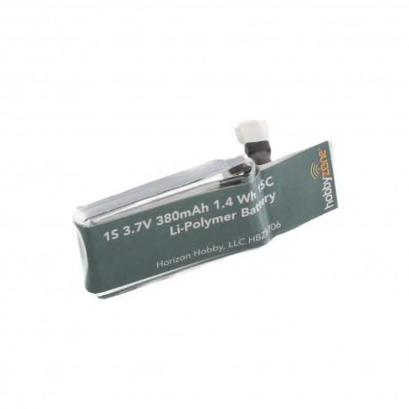 Battery 380mAh 1S 3.7v: Zugo (HBZ8706)