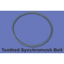 toothed synchromesh belt