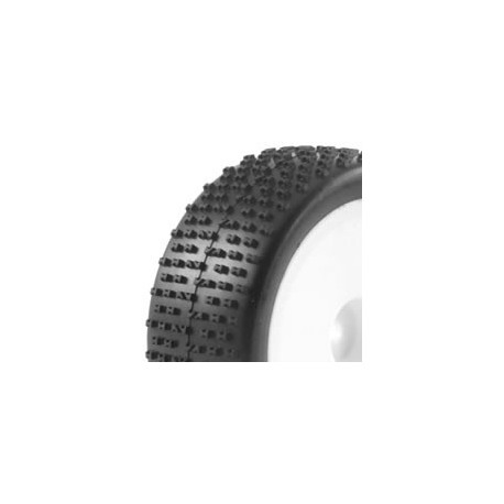 FASTRAX 1/10TH MOUNTED BUGGY TYRES LP H PATTERN FRONT