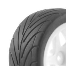 FASTRAX 1/10TH MOUNTED BUGGY TYRES LP ARROW REAR