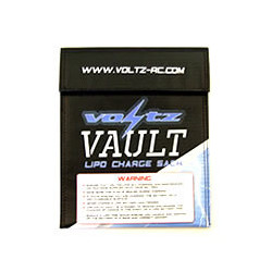 VOLTZ CHARGE VAULT LIPO SACK MEDIUM BAG 22cm x 18cm