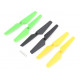 Prop Set, Yellow, Green, Black: Zeyrok (6) (BLH7303)