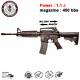 G&G - GR16 Carbine Plastic BlowBack - EGR-16P-CAR-BBB-NCM - BK - 1.1J