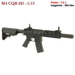 CYMA - M4 CQB SD 5.13 - AEG - 6 mm - 1.5 J