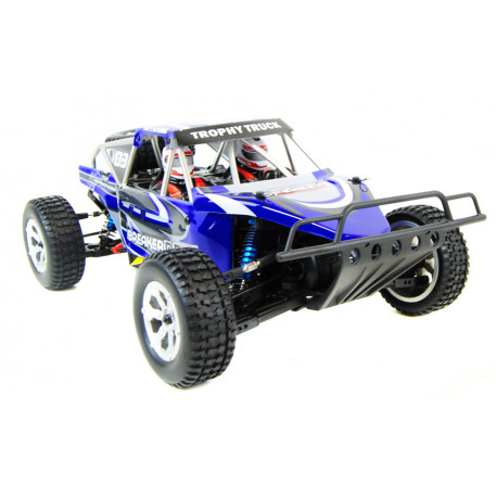 Breaker Brushless Electric RC Trophy Truck PRO Version 2.4Ghz - Blue / White