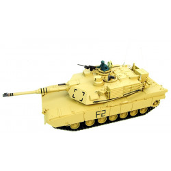1/16 M1A2 Abrams RC Tank With Smoke, Sound and BB Gun - 2.4GHz Version