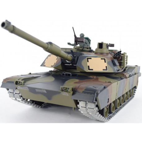 1/16 M1A2 Abrams tir Tank RC - peinture de Camouflage - Version Pro
