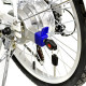 Z1 7-Speed Compact Folding Electric Bike 20 - Titanium White