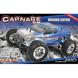 FTX Carnage 2.0 1/10 Brushed Truck 4WD RTR 2.4Ghz / Waterproof (FTX5538)