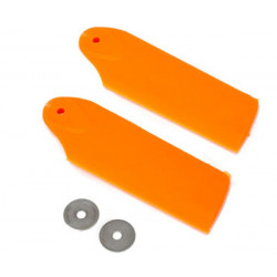 B300X - Tail Rotor Blade Set - Orange (BLH4537OR)