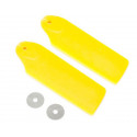 B300X - Tail Rotor Blade Set - Yellow (BLH4537YE)