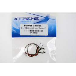 Power Cables (for NEW version w/ Speaker)