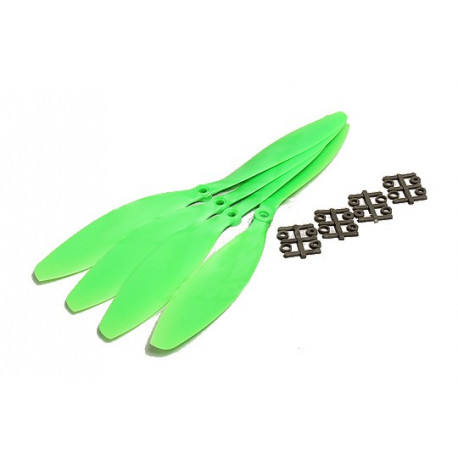 Slow Fly Electric Propellers 11x4.7R SF Right Hand Rotation Green (4pcs)