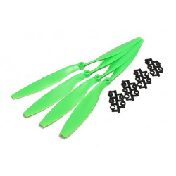 Slow Fly Electric Propellers 12x4.5R SF Right Hand Rotation Green (4pcs)