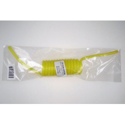 Recoil Silicon fuel pipe - 5x2.5mm - Yellow