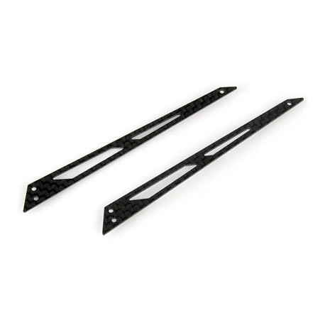 Carbon Tail Boom Support (Black - 2 pcs) - Blade 130X
