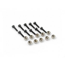 M3 Steel Ball with 2x6 screw (10pcs) for all helis (RJX26)